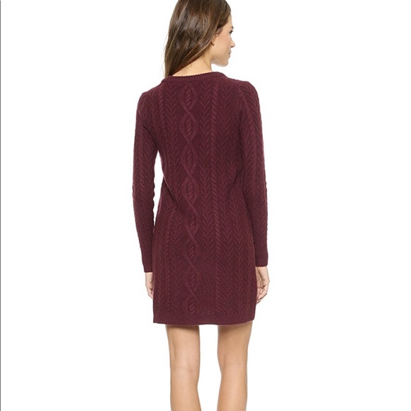 Madewell Elin Cable Sweater Dress Size S - Picture 2 of 8